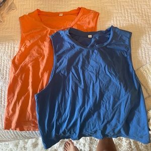 2 workout tanks